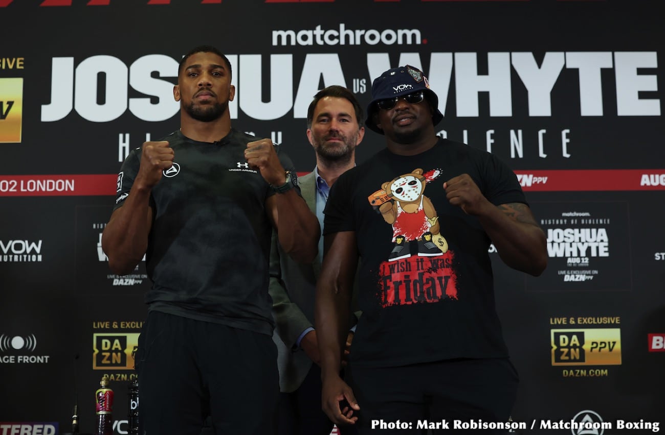 “I’m Up For It” – Whyte Ready for Joshua Rematch