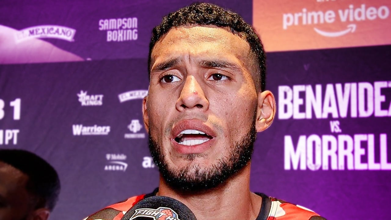 David Benavidez Looks Drained Ahead of David Morrell Fight