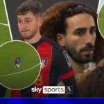 PL history at Chelsea! How the clash between Brooks and Cucurella unfolded