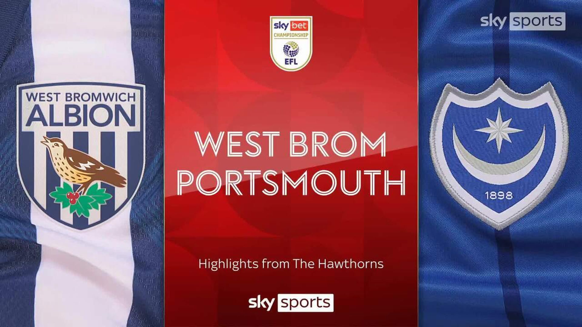 West Brom 5-1 Portsmouth