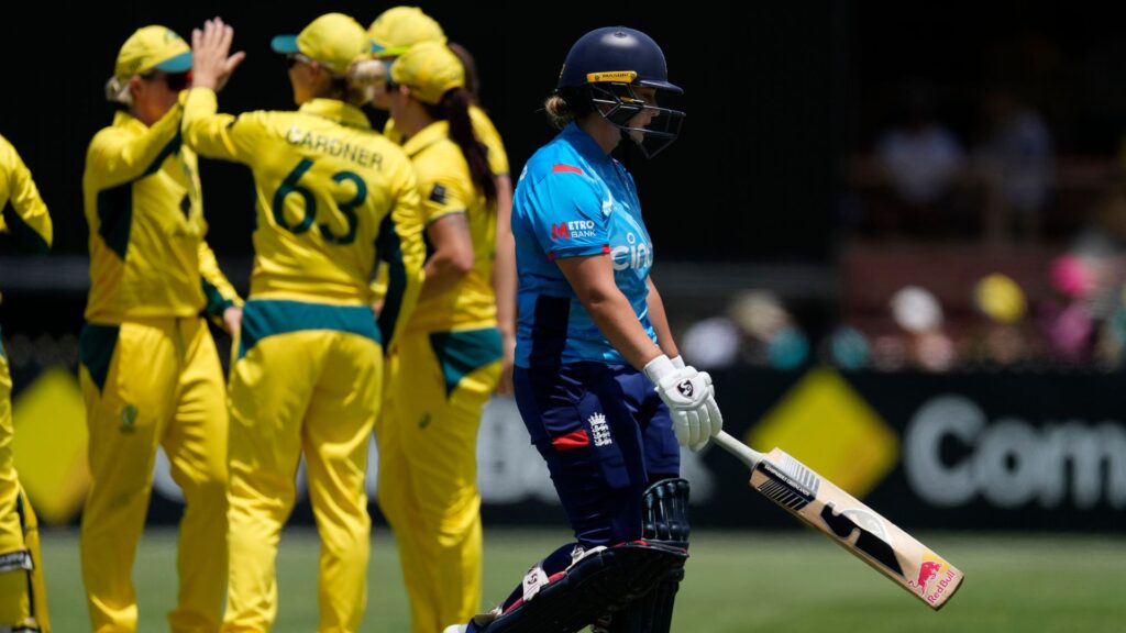 England beaten by Australia in Women’s Ashes opener