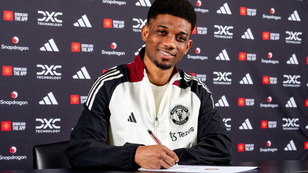 Amad commits future to Man Utd with new deal until 2030