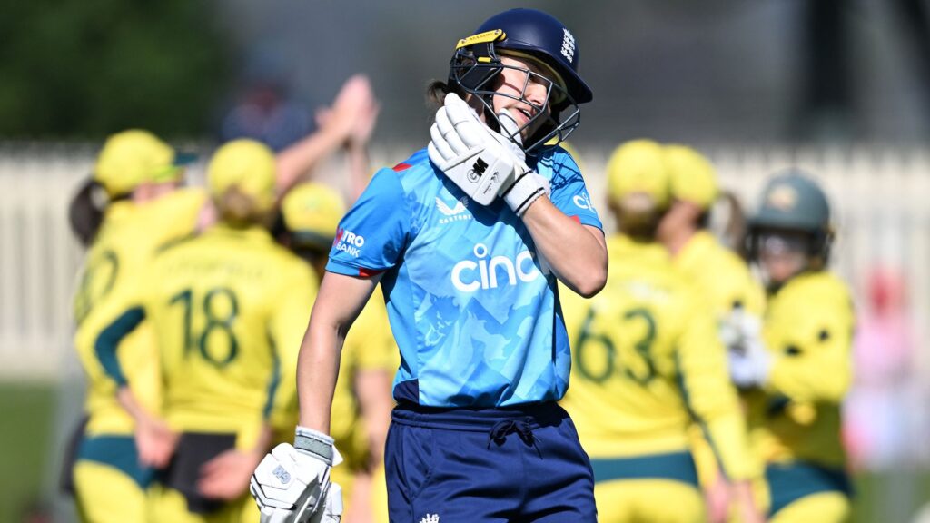 England on brink in Women’s Ashes after Australia sweep ODI series