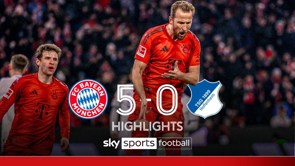 Bayern Munich 5-0 Hoffenheim