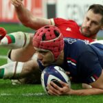 Six Nations: France thrash Wales 43-0 but Ntamack shown red