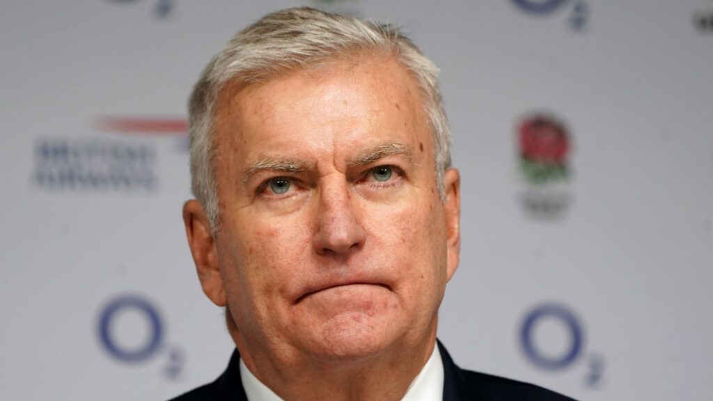 RFU chief executive Sweeney faces demands for his removal