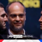 ‘They’re ice cold!’ | Beterbiev, Bivol go head-to-head in INTENSE face-off!