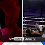 Boxer makes BOLD Squid Game entrance… but gets knocked out!