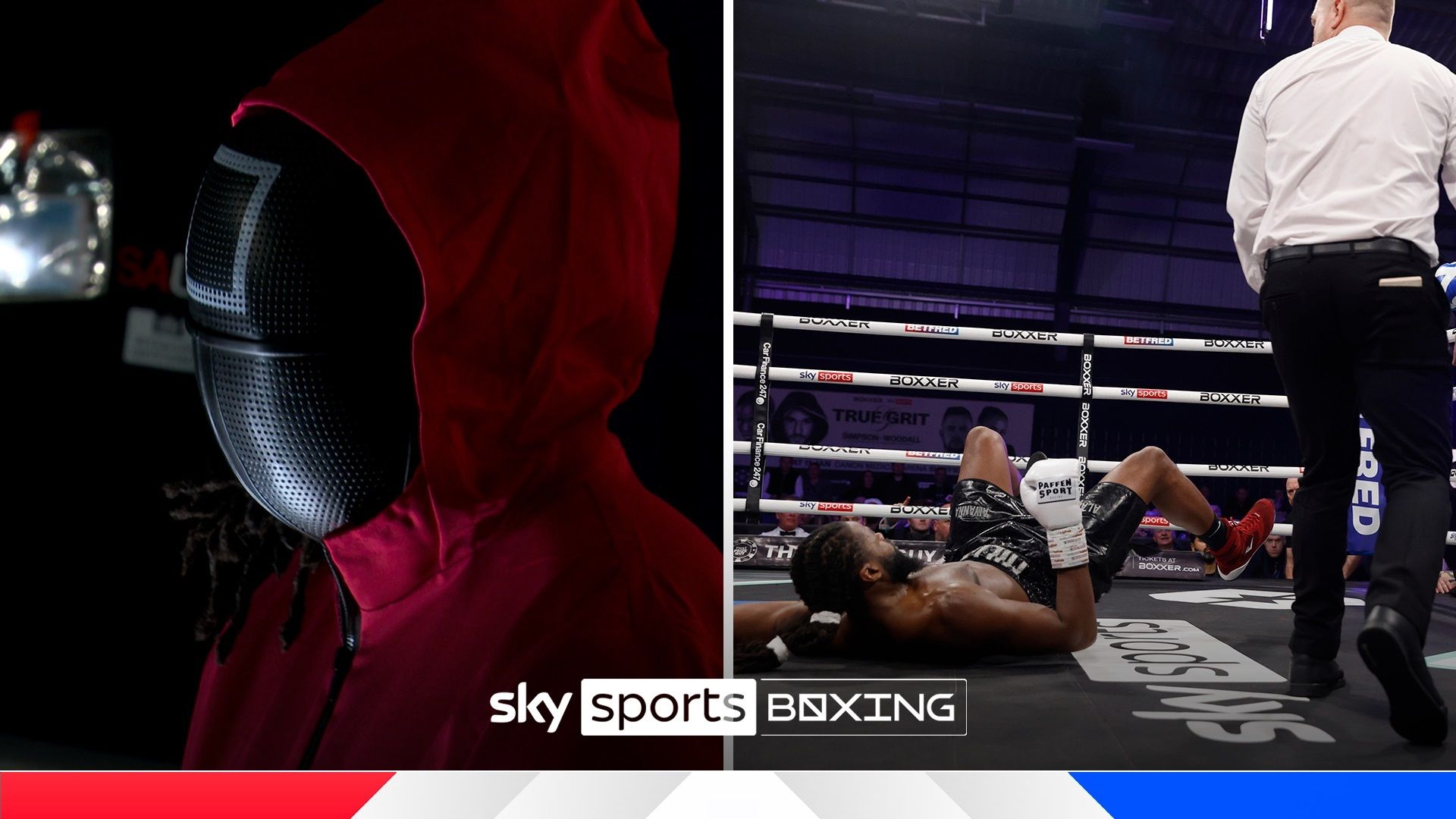 Boxer makes BOLD Squid Game entrance… but gets knocked out!