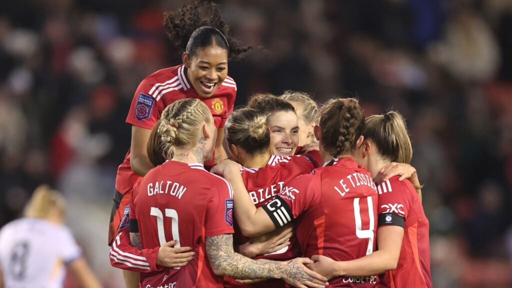 Man Utd move second in WSL after rousing Brighton win