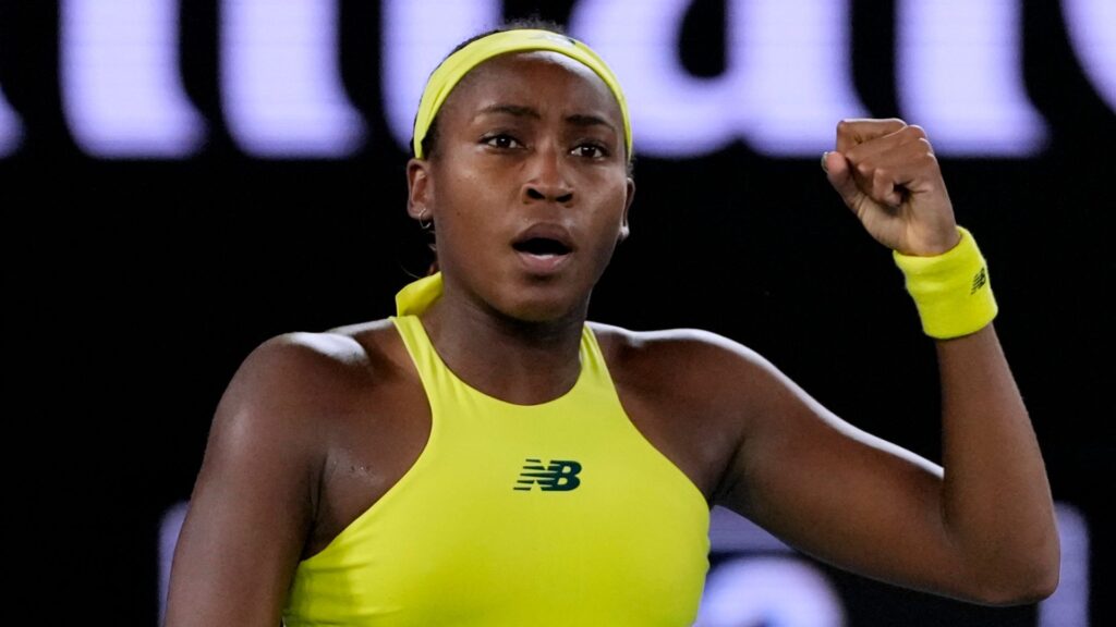 Britain’s Burrage puts up fight but exits Australian Open to Gauff