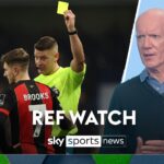 Ref Watch: Why Brooks received yellow card for Cucurella pull