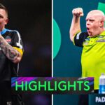 Highlights: Van Gerwen DISMANTLES Dobey to reach final!