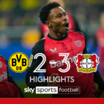 Leverkusen beat Dortmund in thriller as FOUR goals scored in first 20 minutes!