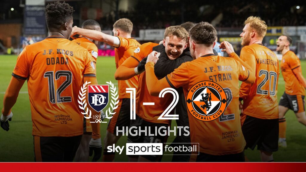 Dundee 1-2 Dundee Utd