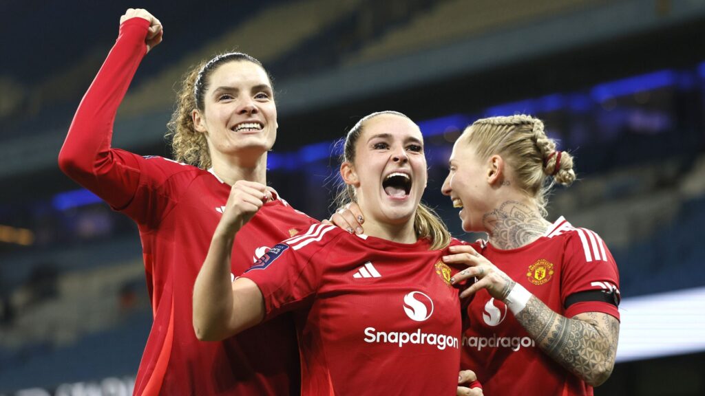 Toone: Man Utd left speechless after WSL derby win ‘that means so much’