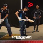 Verstappen’s hilarious first attempt at cricket… with England cricketers!