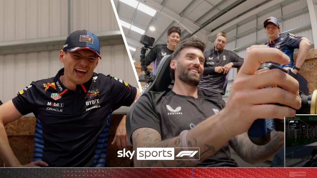 ‘He can’t even drive!’ | England cricket players take on F1 racing