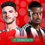 Carabao Cup semi-final live on Sky: Newcastle visit Arsenal in first leg