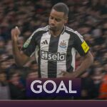 Isak gives Newcastle the lead after ‘poor defending’ from Arsenal