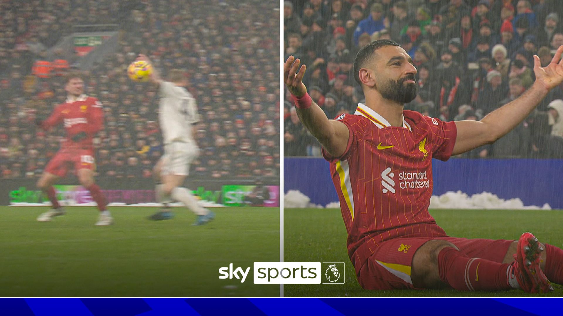 Salah penalty puts Liverpool ahead from De Ligt handball!