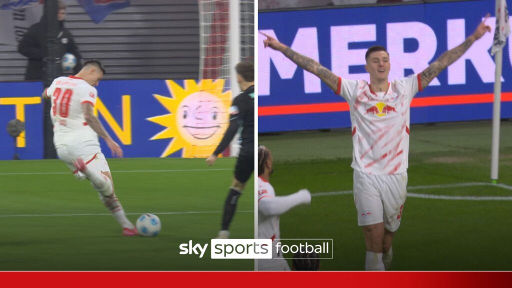 Goal of the weekend? Sesko ‘cannon ball’ may turn Premier League heads!