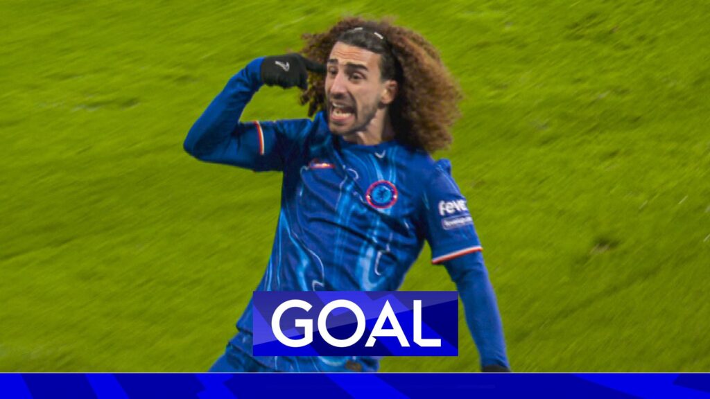 ‘He starts the move, he finishes it’ | Cucurella restores Chelsea’s lead!