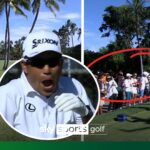 Club toss gone wrong, trick shot through TINY gap! | Matsuyama’s wild hole!