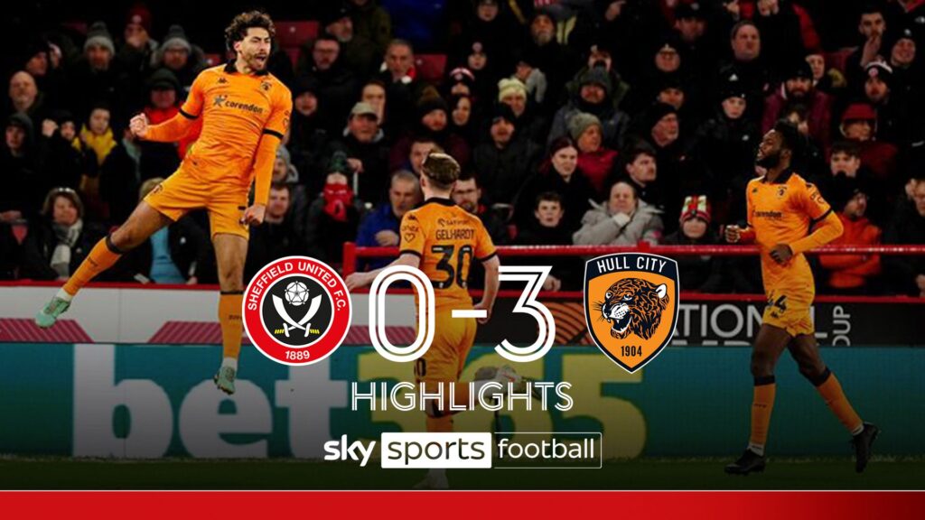 INCREDIBLE drama as Hull STUN Sheff Utd at Bramall Lane!