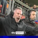 COMMENTARY CAM! | Carra celebrates Gakpo equaliser for Liverpool!