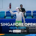 Highlights: How Dart suffered early exit at Singapore Open