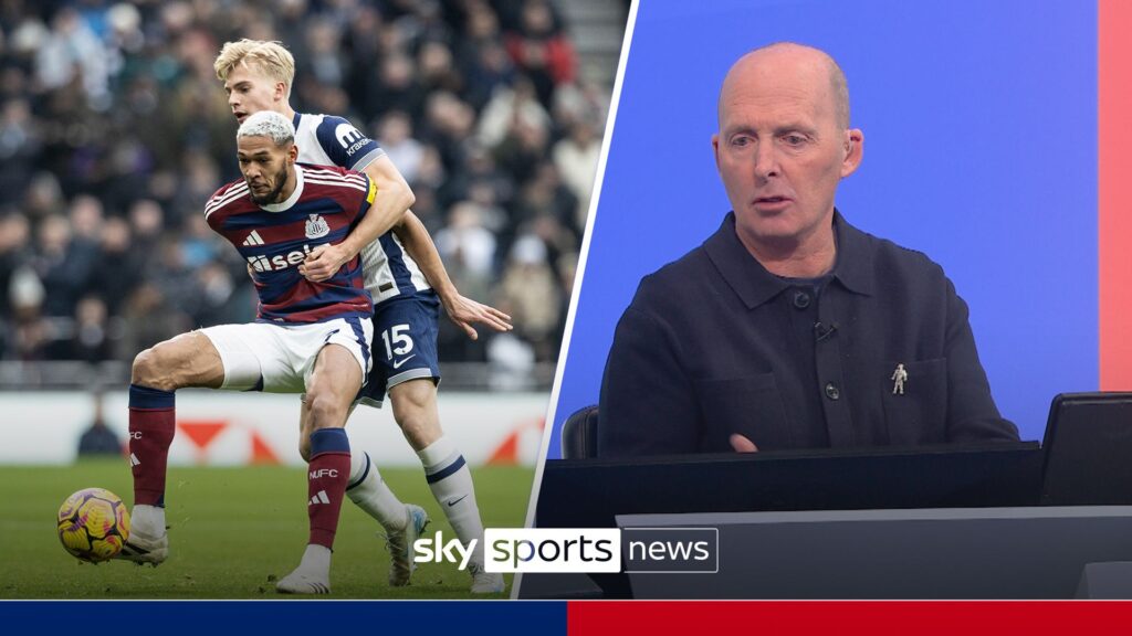 Should Newcastle equaliser have stood? Dean’s analysis as Spurs fume