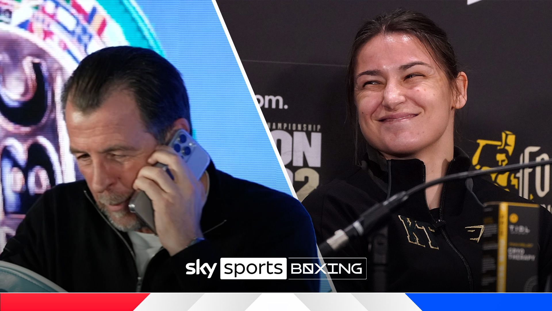 Jonas’ trainer TROLLS Taylor as phone call interrupts presser