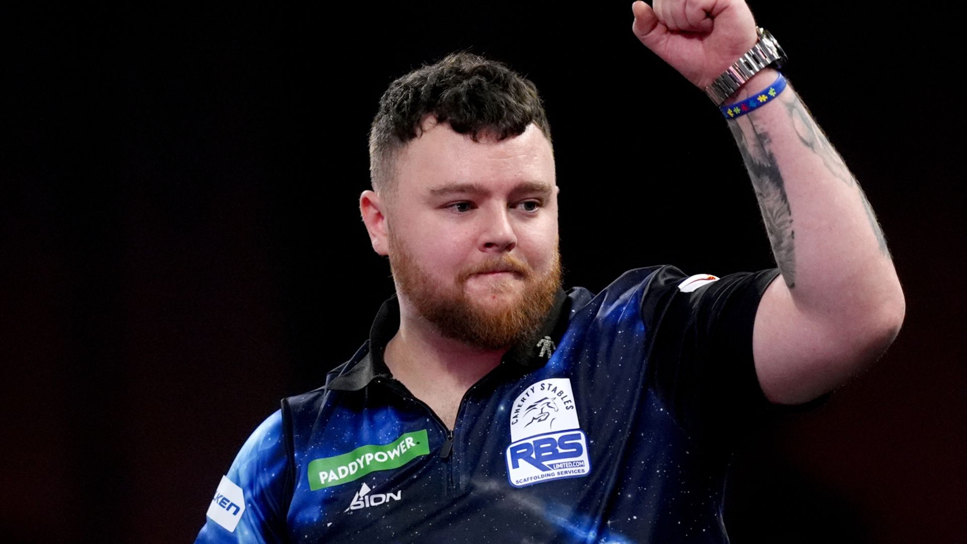 Rock ready to ‘dominate’ darts alongside Littler