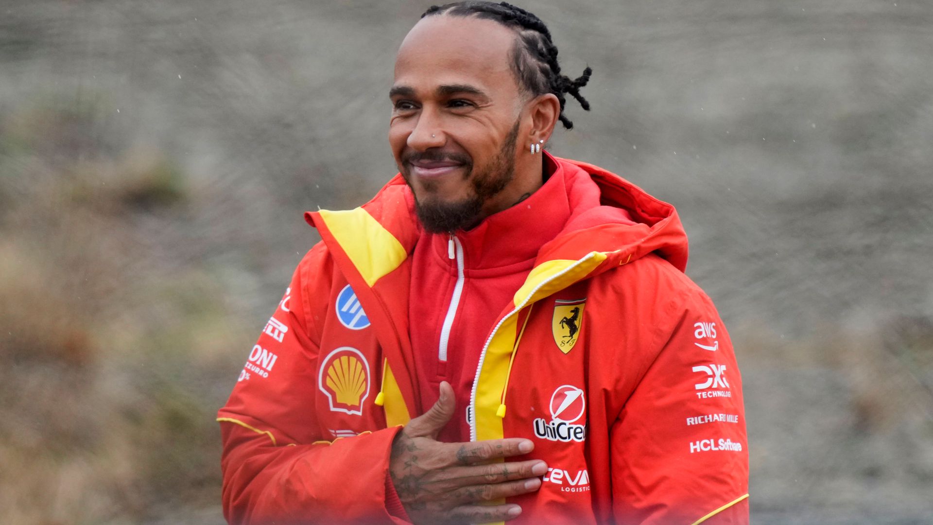 Hamilton’s second test with Ferrari in Spain this week