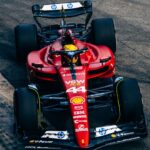 Hamilton crashes during Ferrari testing in Barcelona