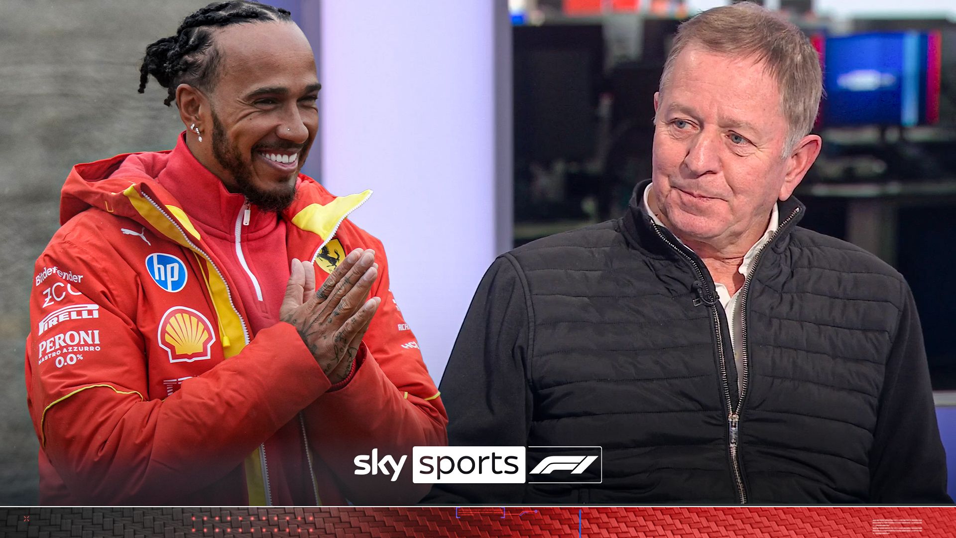 Brundle has ‘no doubt’ Hamilton can win eighth world title with Ferrari