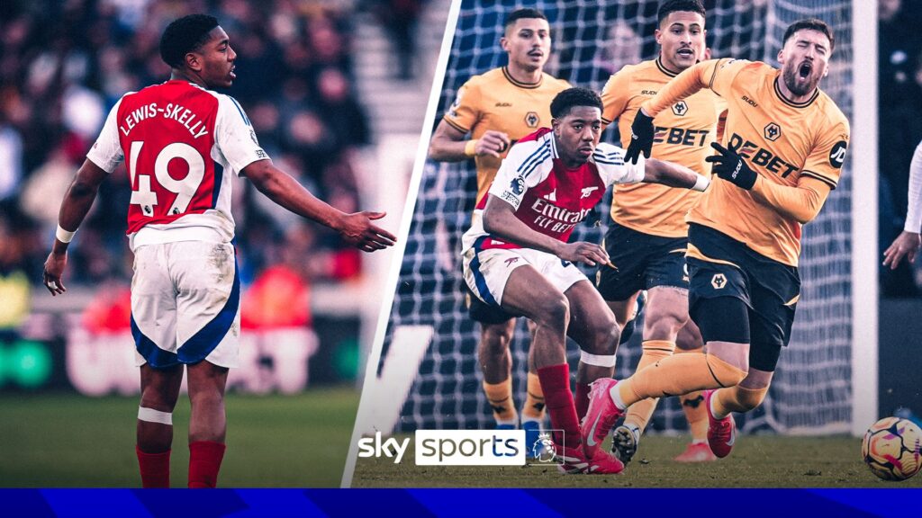 ALL ANGLES! Lewis-Skelly’s controversial red card vs Wolves