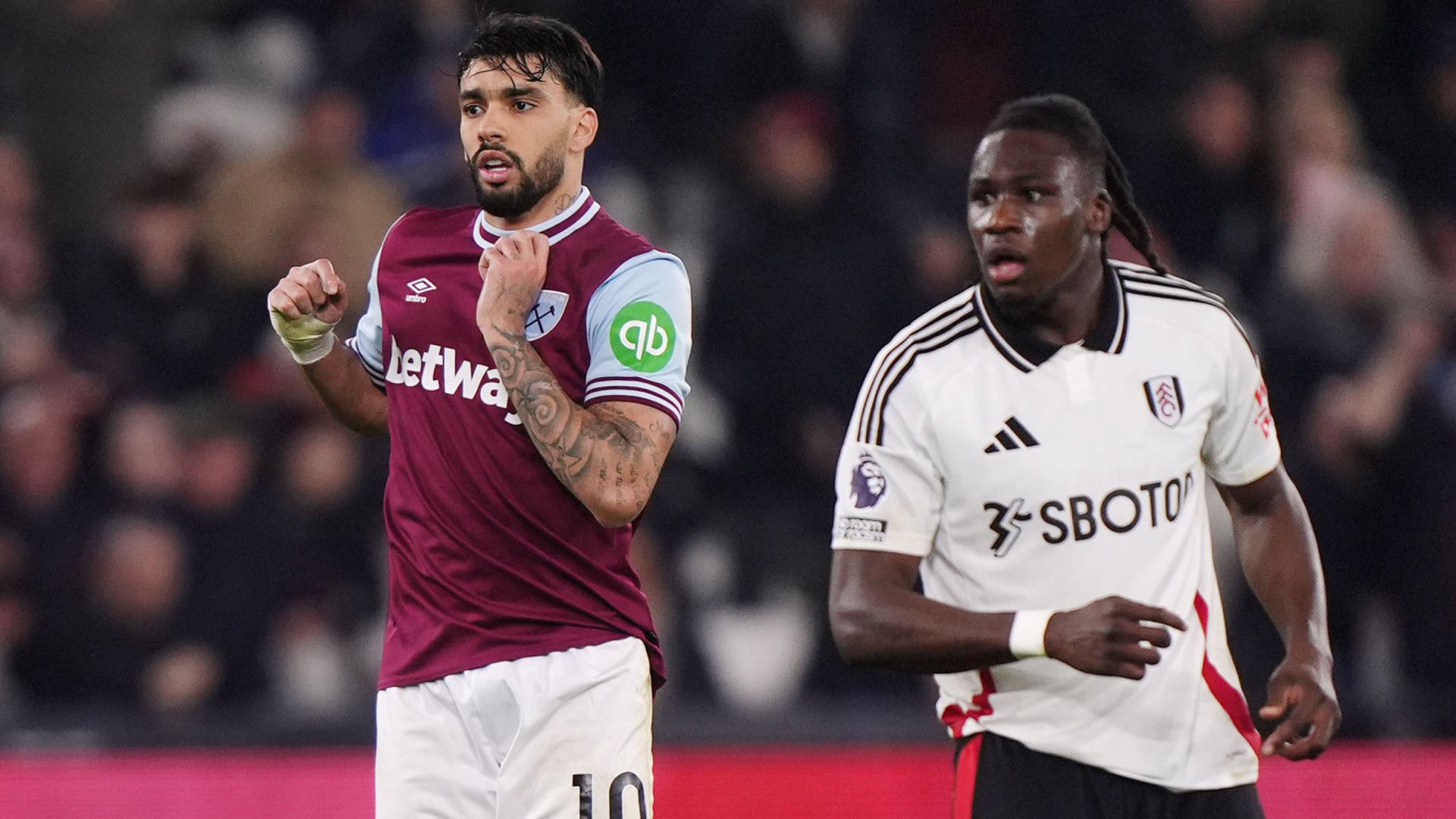 West Ham hang on for victory over Fulham LIVE!