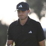 Aberg, Griffin share lead after fierce winds disrupt Farmers Insurance Open