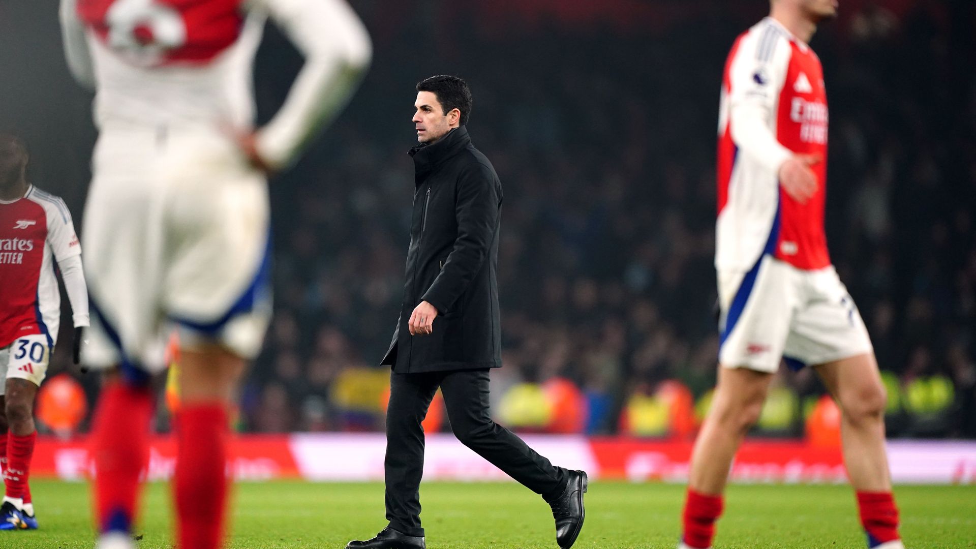 ‘We’re very short’ – Arteta bemoans sub options compared to Liverpool