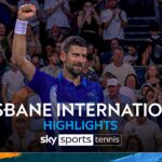 Djokovic eases past Monfils to reach Brisbane quarter-finals