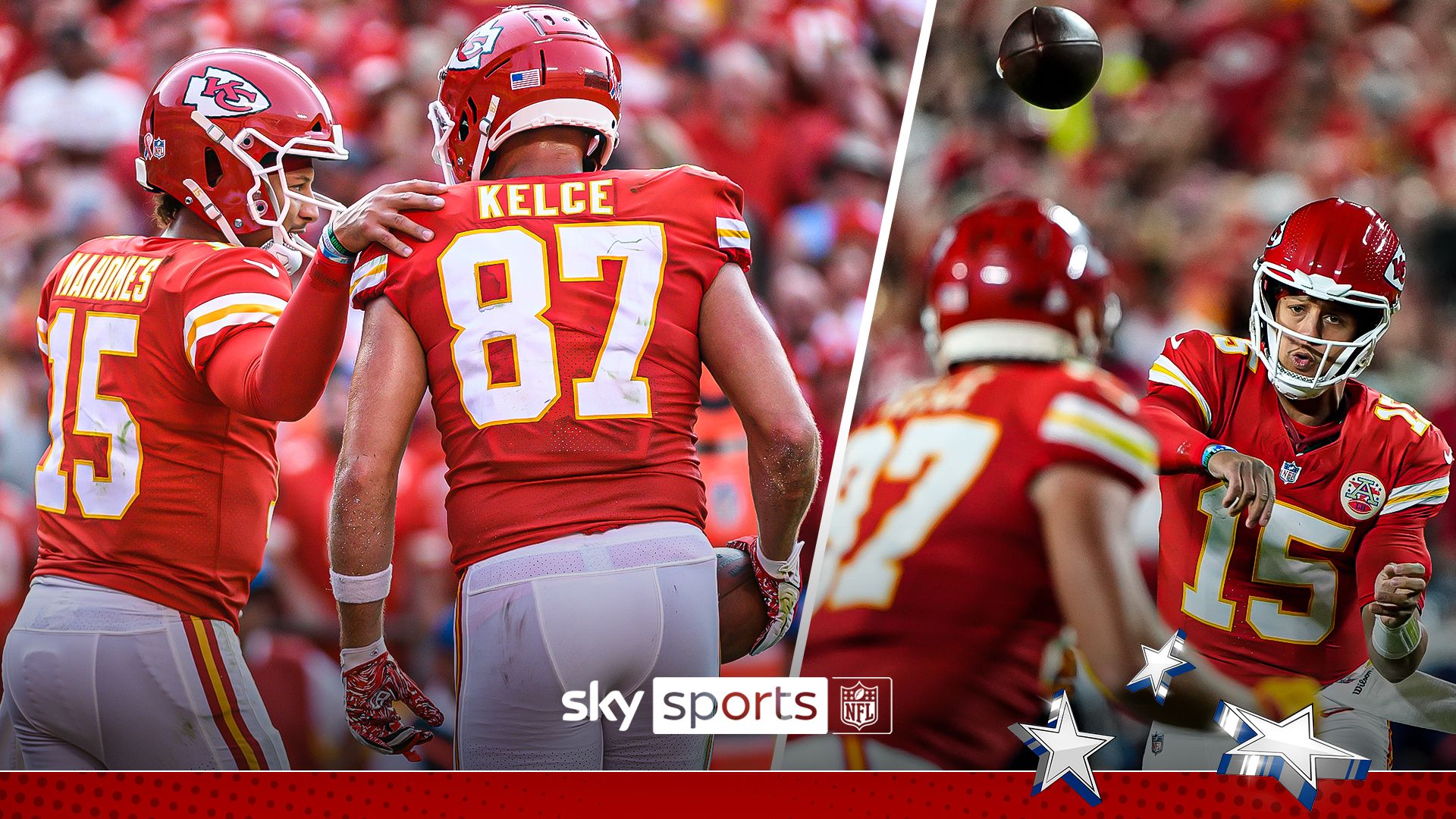 ‘I don’t know how they do it!’ | Mahomes-Kelce best plays of regular season