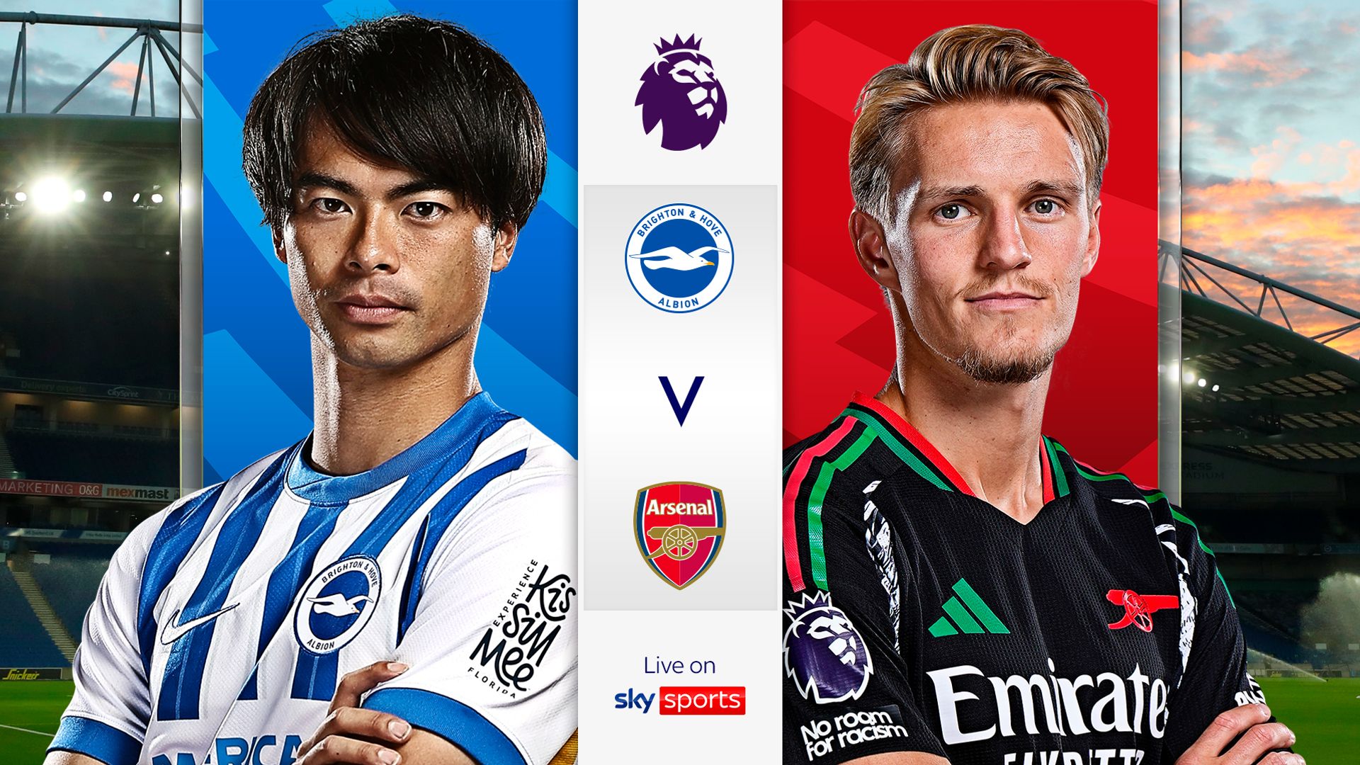 Brighton vs Arsenal preview: Timber suspended – Live on Sky