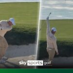 How did he know?! McIlroy celebrates long before the ball goes in the hole!