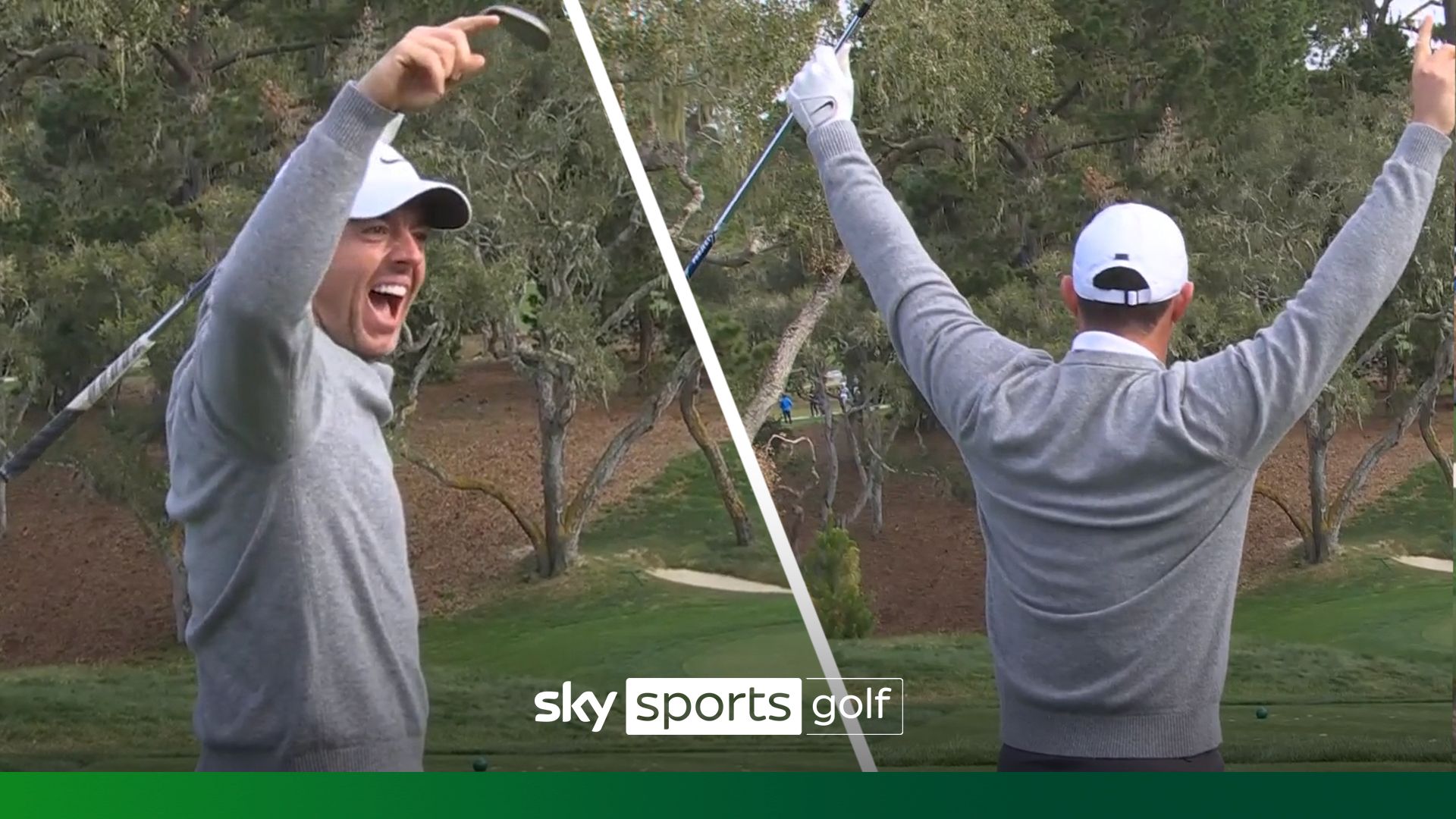 ‘Unbelievable…perfection!’ – McIlroy hits STUNNING hole-in-one at Spyglass!