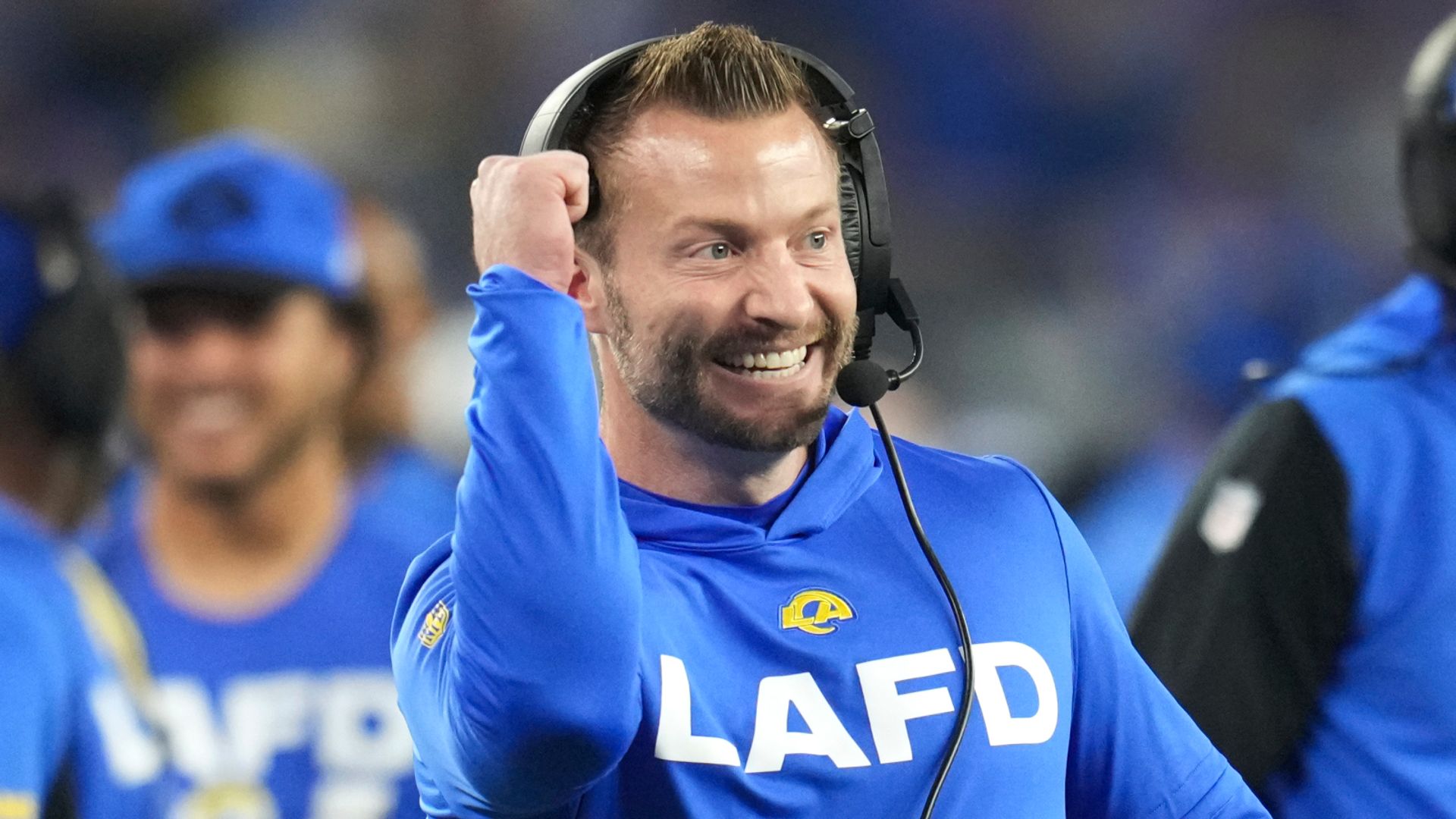 LA wildfires: Stafford, McVay dedicate Rams win to ‘people at home’