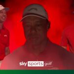 Eye of the TIGER! | Woods makes epic entrance for TGL debut!