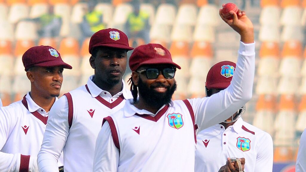 West Indies claim first Test win in Pakistan since 1990 to draw series