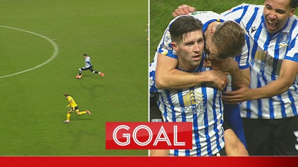 ‘Take a bow!’ | Windass scores wonder goal from well inside own half!